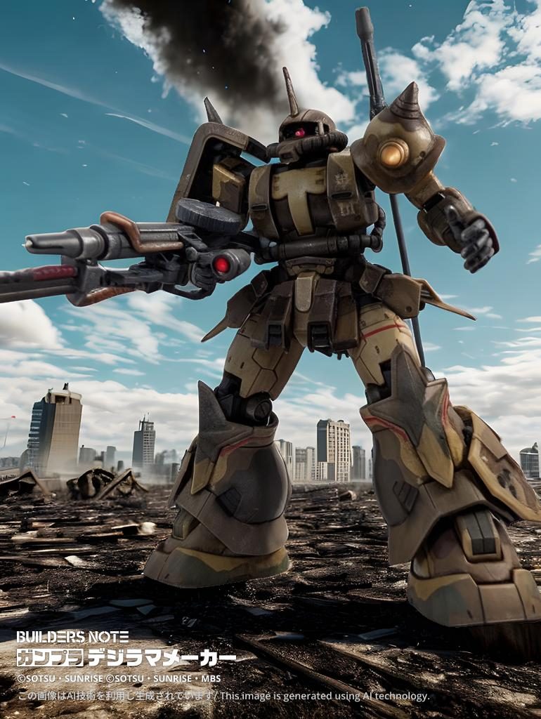 一体ゲットするとサザンクロス隊を集めたくなりますね(zaku-kao5)