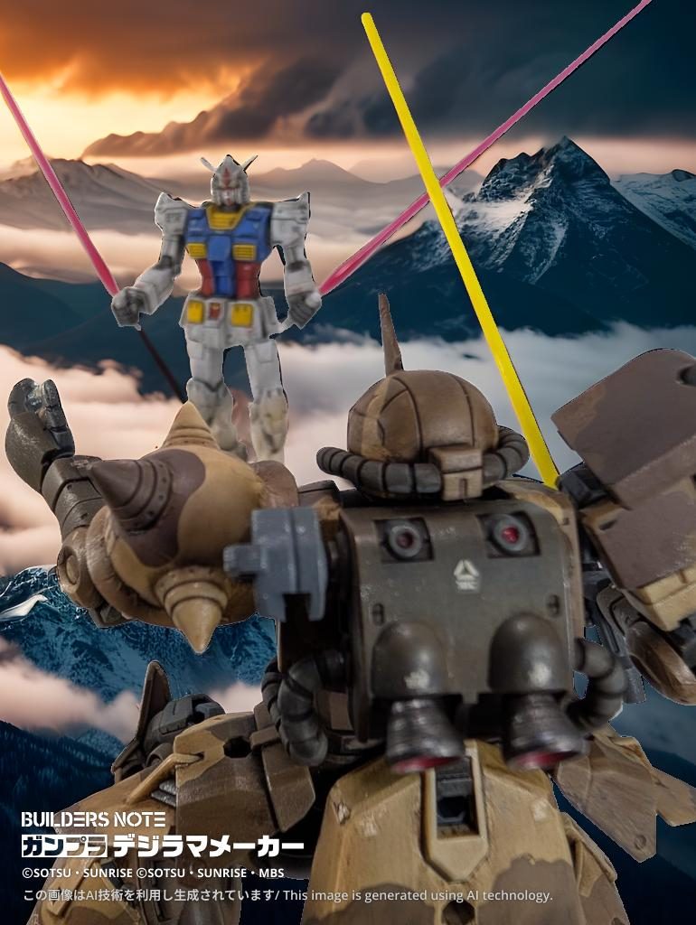 紅白ガンプラ合戦に登録したけど、このトロくさい製作ペースはヤバいです(zaku-kao4)