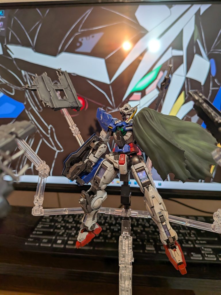 ガンダムベースのデブリキットとセット