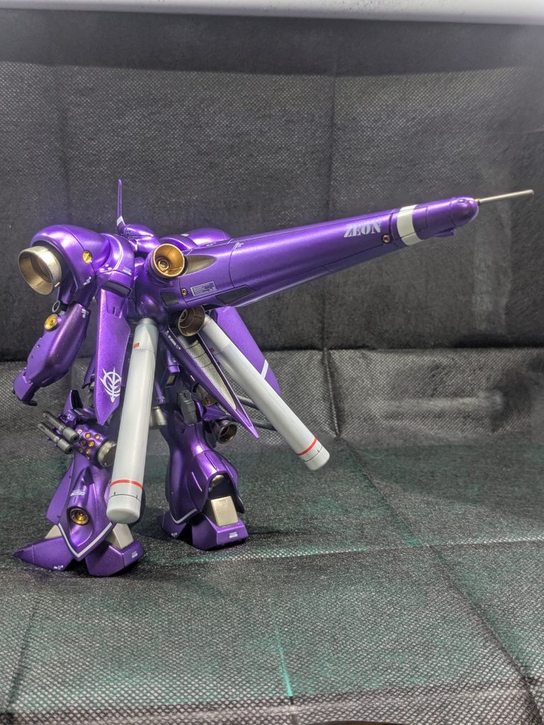 プロペラントタンクは合わせ目消し端折ってしまいいずれやり直し予定