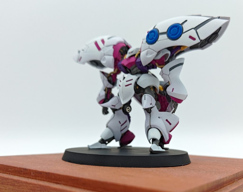 合わせ目消しや段差の強調を丁寧に行った甲斐がある仕上がりになりました。