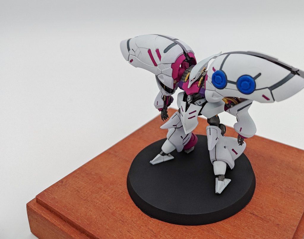 学び・Kaleido colorworksの性能すごい・水性塗料とマスキングゾルの相性の悪さ（n敗目）・水性ホビーカラーのUVカットスムースクリアーすごい・水性ホビーカラーのサーフェイサーすごい・筆塗りも粘度と塗膜の厚さ気をつければキレイにできるようになってきた