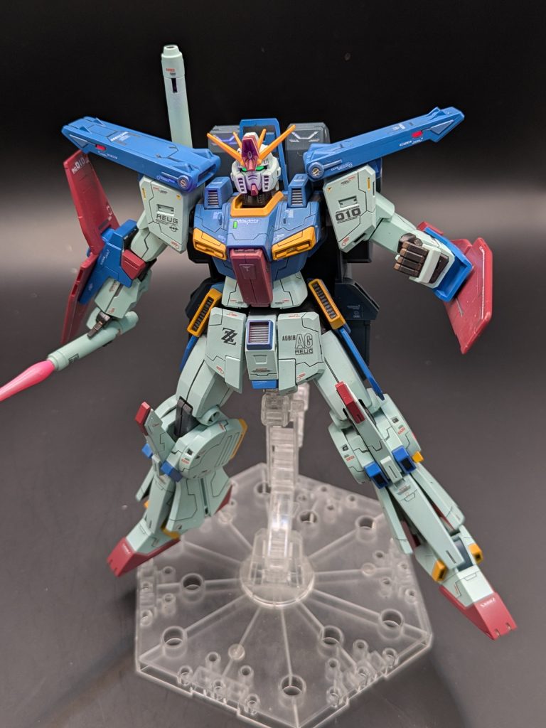 HGUCダブルゼータガンダム改造全塗装–3枚目/制作者：goroomaru