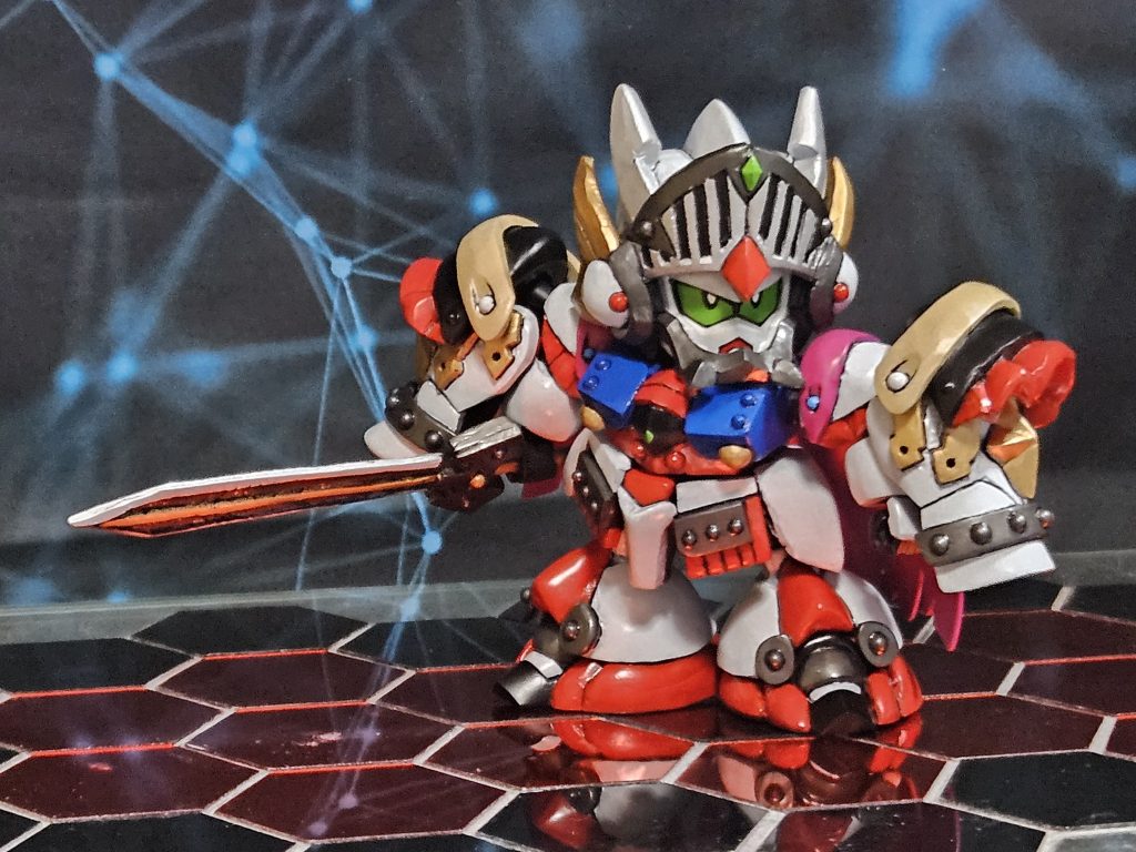 GP02は足太いので干渉しやすくポーズ取らせ辛いのが難点。