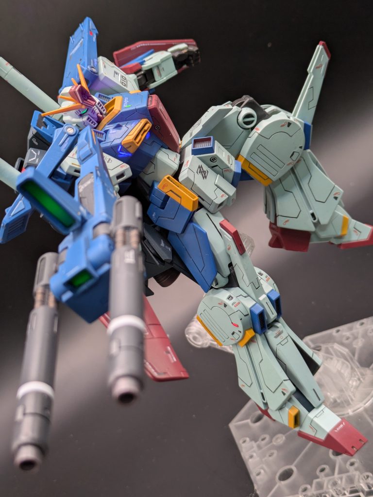 HGUCダブルゼータガンダム改造全塗装–2枚目/制作者：goroomaru