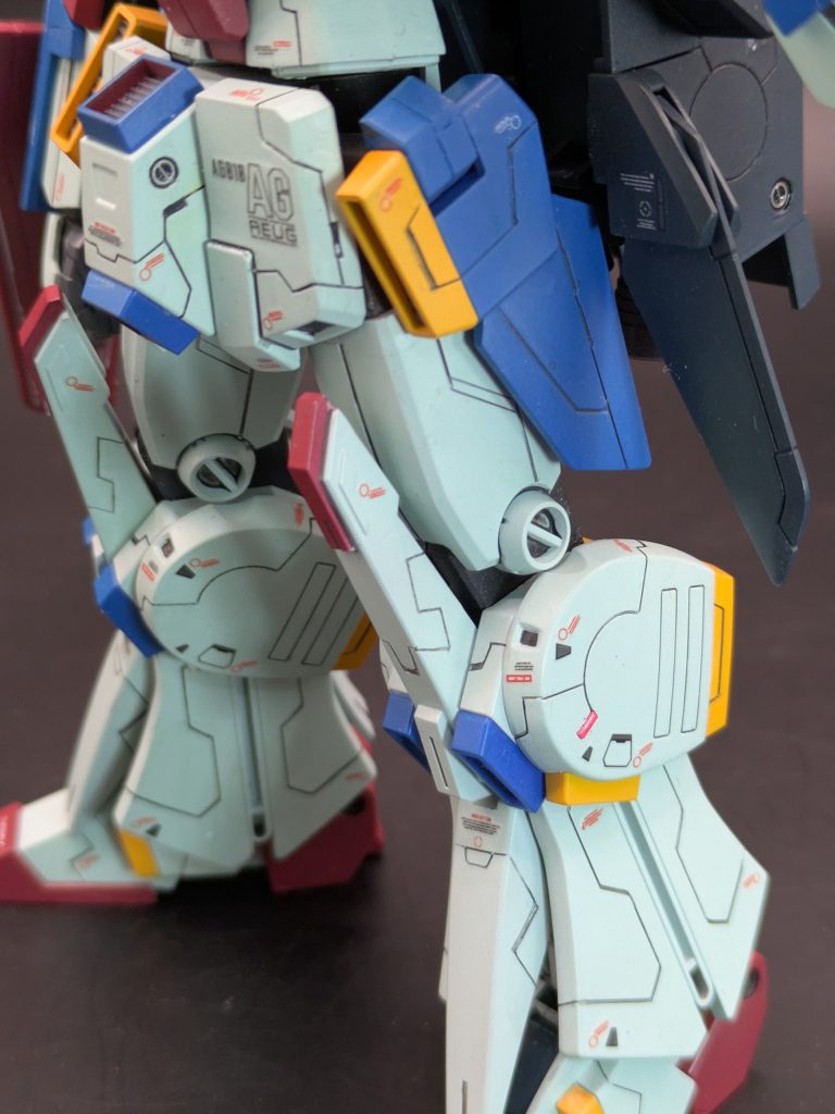 HGUCダブルゼータガンダム改造全塗装–5枚目/制作者：goroomaru