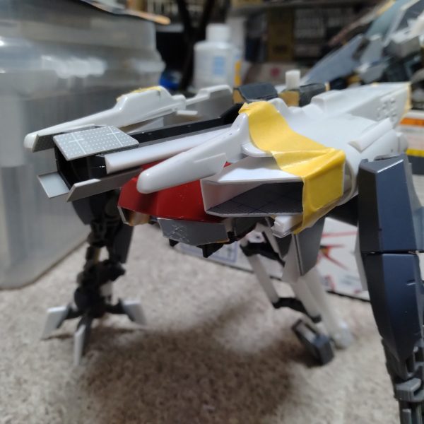 ティックバラン進捗。上半身、下半身それぞれ90gオーバー。プラ板2〜3枚使ったかな？ （4枚目）