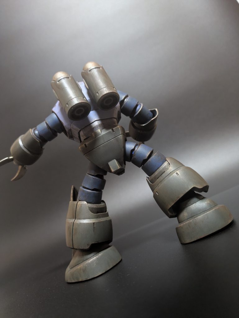 量産型ズゴック（膝小僧カスタマイズ）–4枚目/制作者：シクラメン少尉