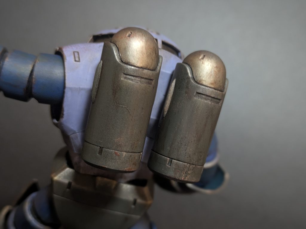 量産型ズゴック（膝小僧カスタマイズ）–3枚目/制作者：シクラメン少尉