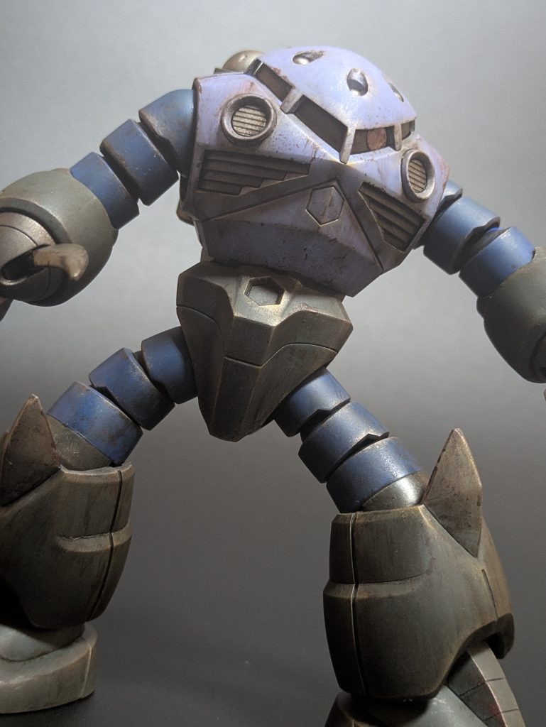 量産型ズゴック（膝小僧カスタマイズ）–2枚目/制作者：シクラメン少尉