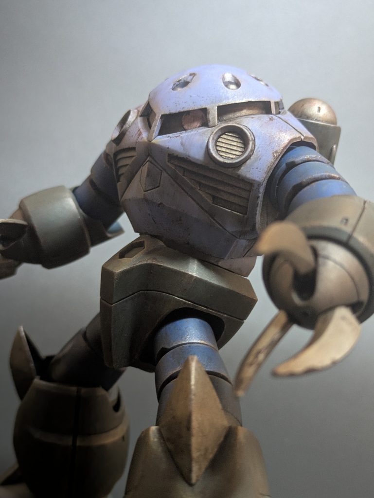 量産型ズゴック（膝小僧カスタマイズ）–5枚目/制作者：シクラメン少尉