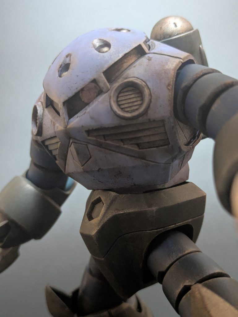 量産型ズゴック（膝小僧カスタマイズ）–4枚目/制作者：シクラメン少尉