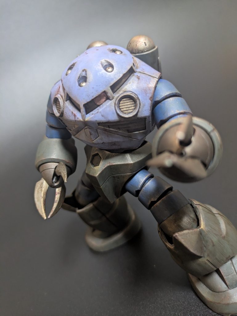 量産型ズゴック（膝小僧カスタマイズ）–2枚目/制作者：シクラメン少尉