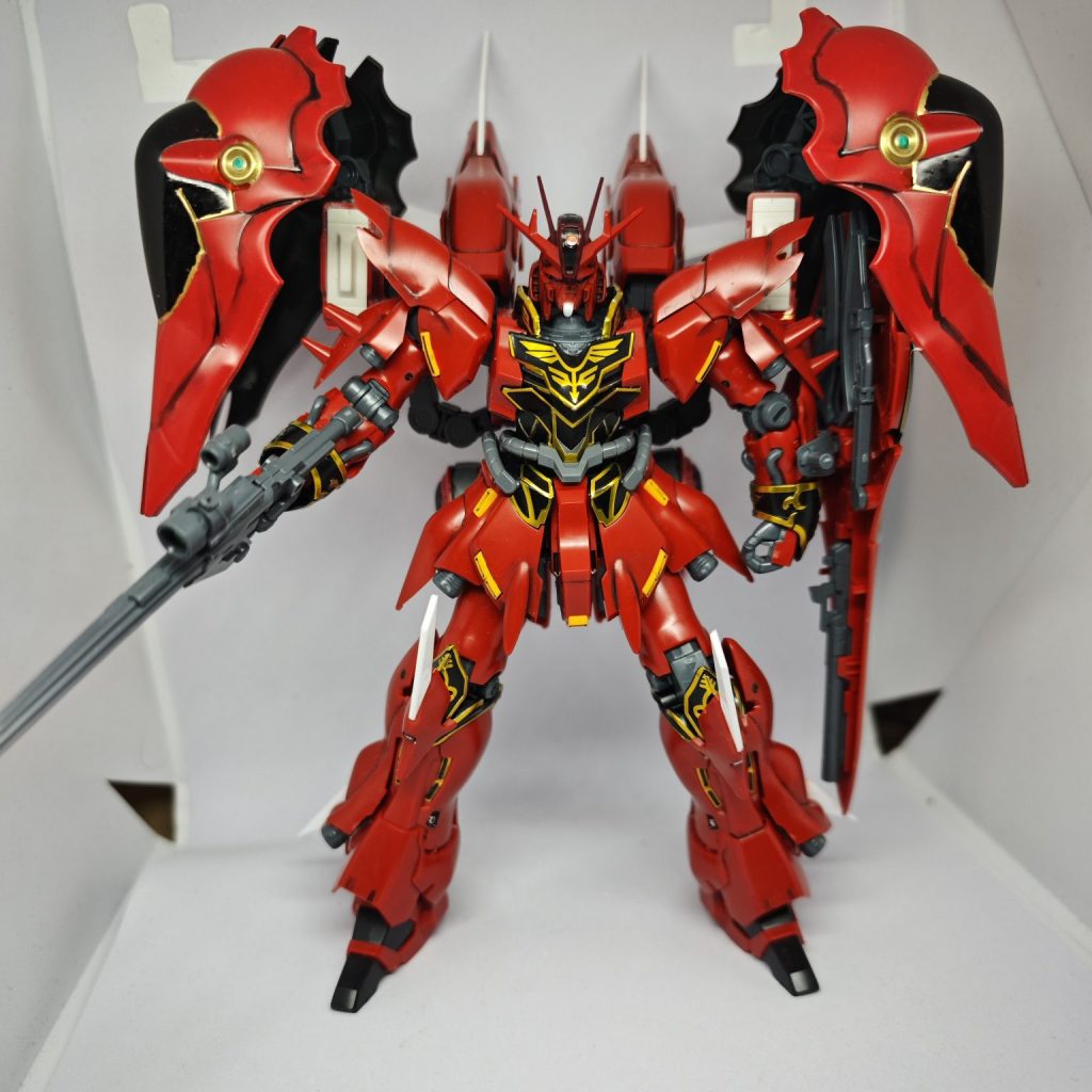 ガンダムシナンジュ ネオジオンverⅡ｜mayotarouさんのガンプラ作品