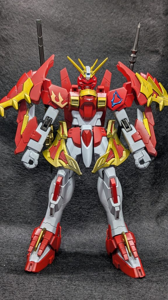 関羽雲長ブレイジングガンダム–2枚目/制作者：チュッパチャプス男