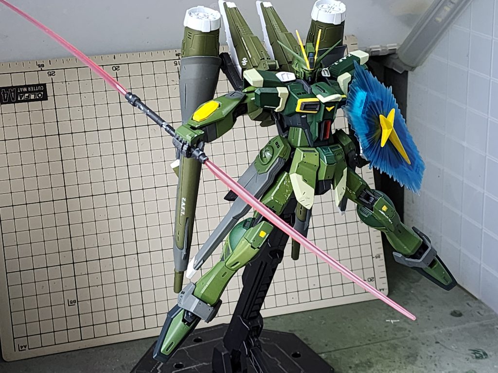 機動防盾にもビームシールドを発生させられるようにしました。