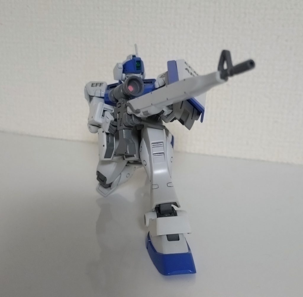 ジムスナイパーⅡ(ホワイト・ディンゴ仕様)–3枚目/制作者：miraruka