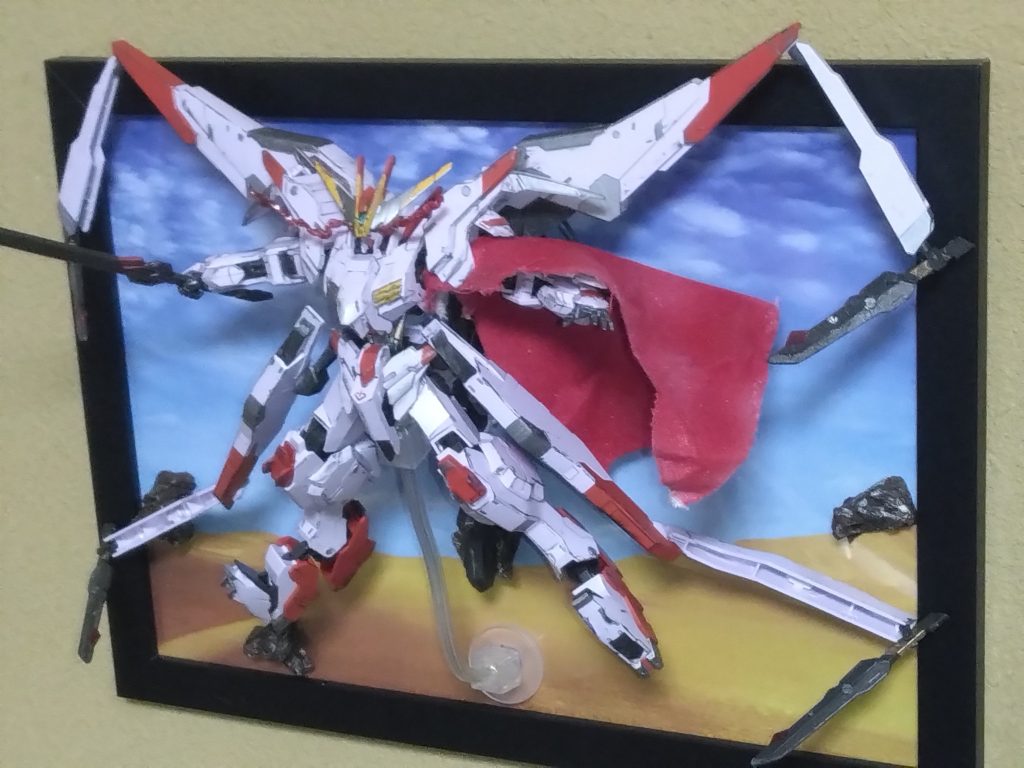 パーツ各所の部分塗装はメタロボのマルコシアスを参考に寄せて塗装しました。