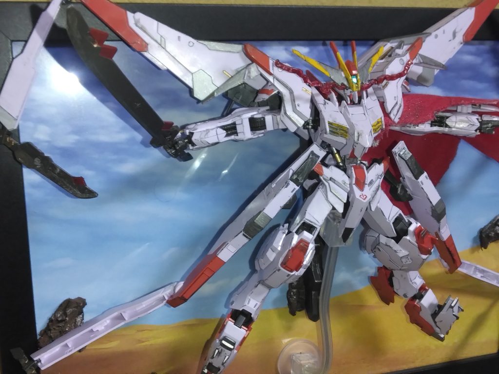 武装類も部分塗装。