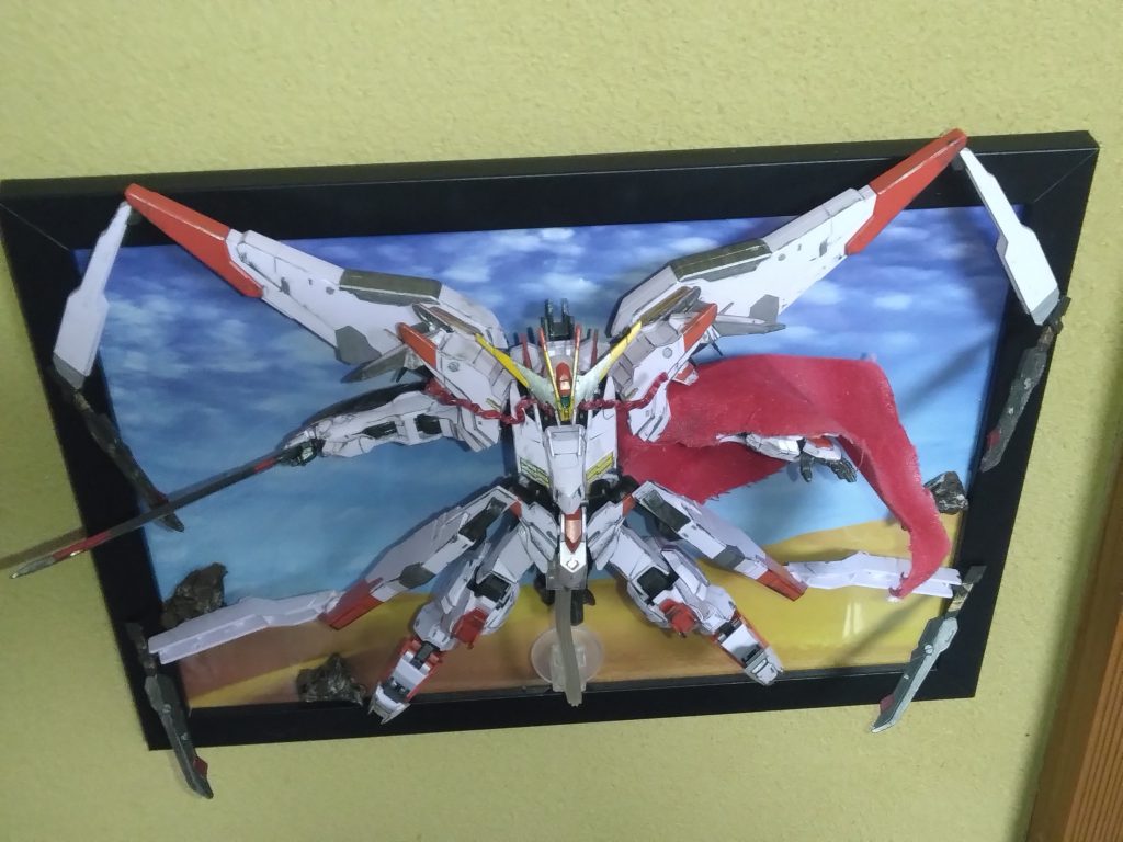 上からのアングルで。