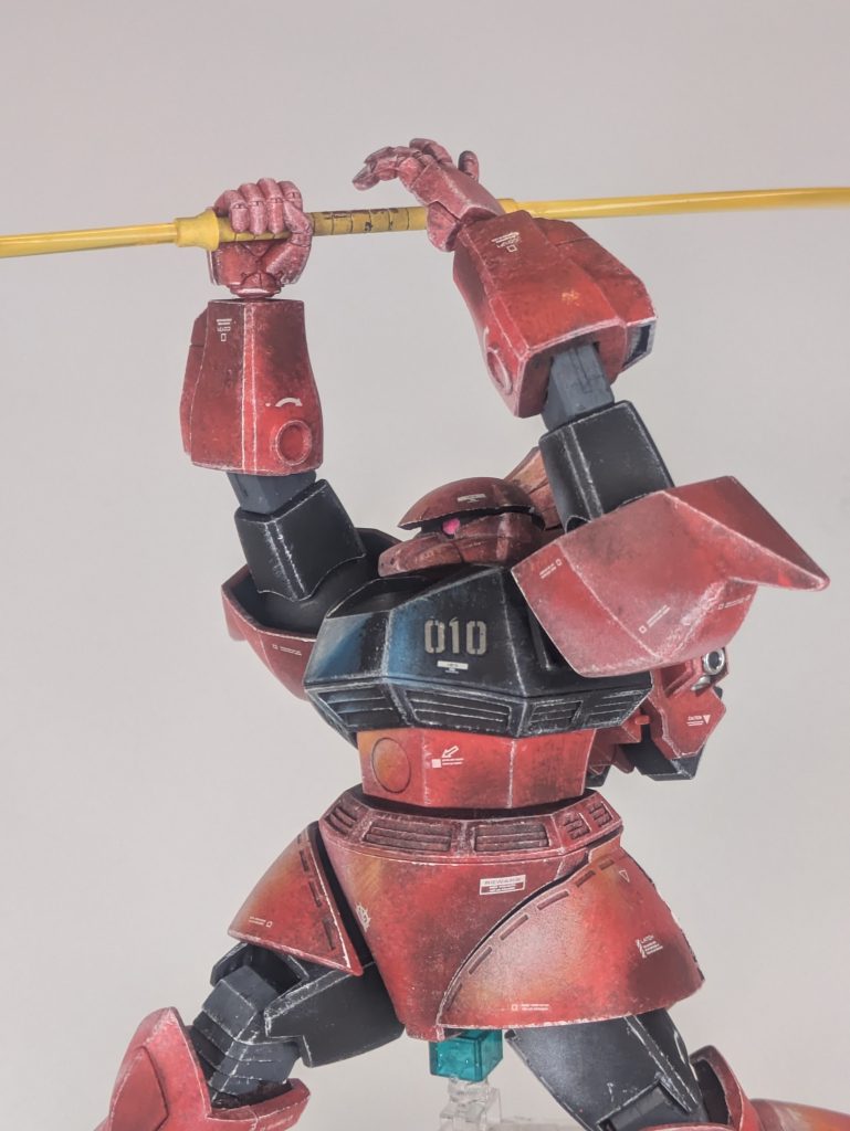 ビームナギナタブンブン振り回していますあくまでイメージですけどスタンドのグリーンのジョイントが恥ずかしい…