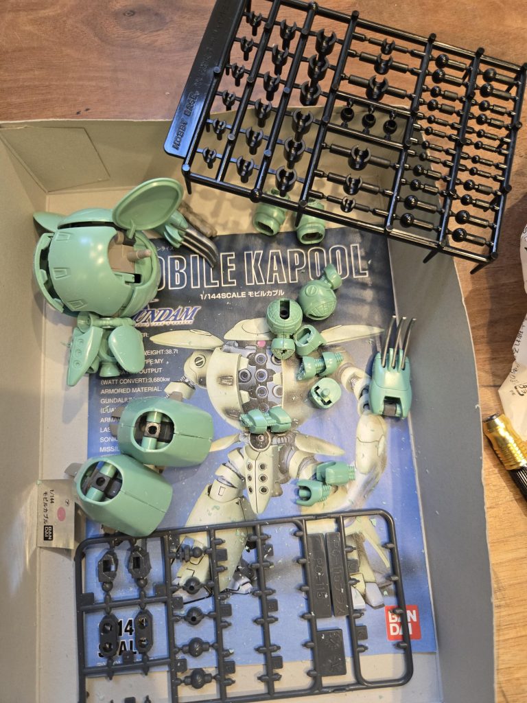 モビルカプル　筆塗全塗装–4枚目/制作者：Hosoda-Poso