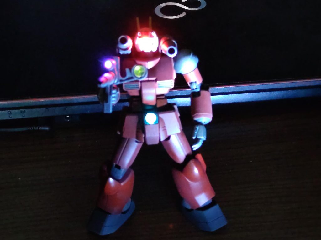 夜に出会いたくない感じにできたと思います。