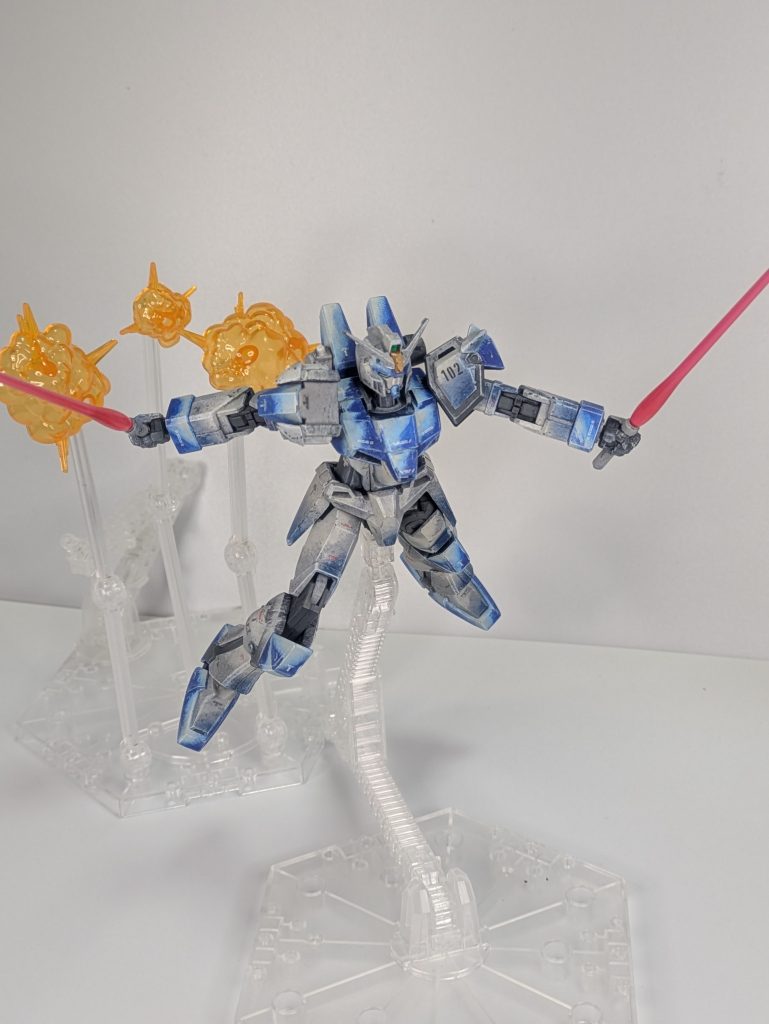 爆煙をかき分けアサルトシュラウドをパージしてデュエルが突貫‼️