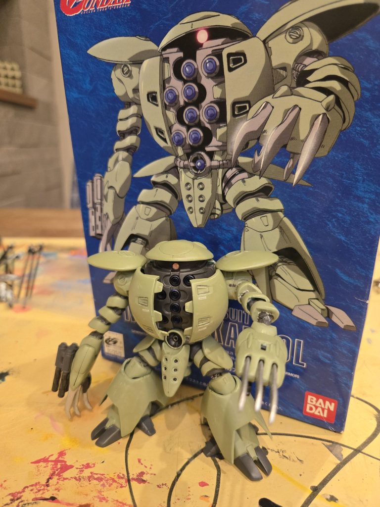 というわけで艶消しして完成。