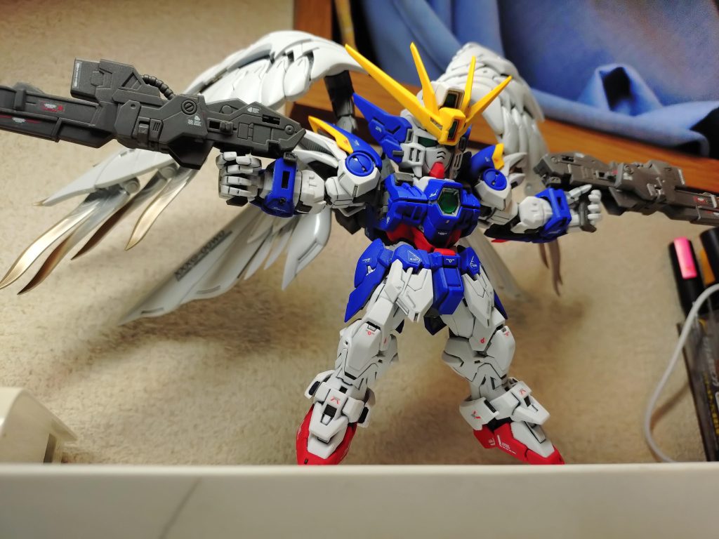 ローリングバスターライフル!MGの名を冠しているだけあって、造りが良いですね!