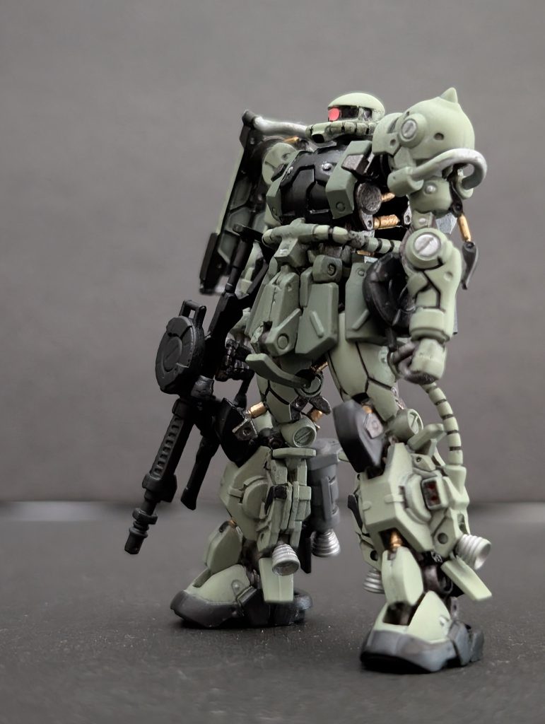 やっぱり缶スプレーは綺麗に塗れますね