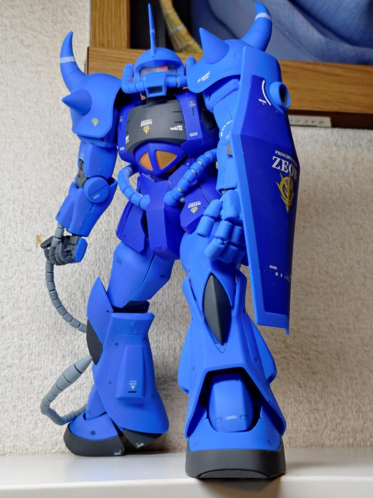 ガンダム史上でもトップクラスの「理想の上司」ランバ・ラルの駆るグフ、MG版を作製。