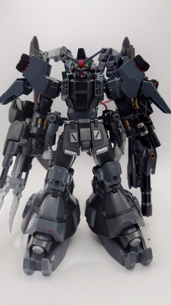 以上、『ガンダムシュロット』 でした。色々とトラブルが多発して完成できるか不安になりましたが、なんとか形に出来て良かったです（苦笑）最後までご覧いただきありがとうございました。