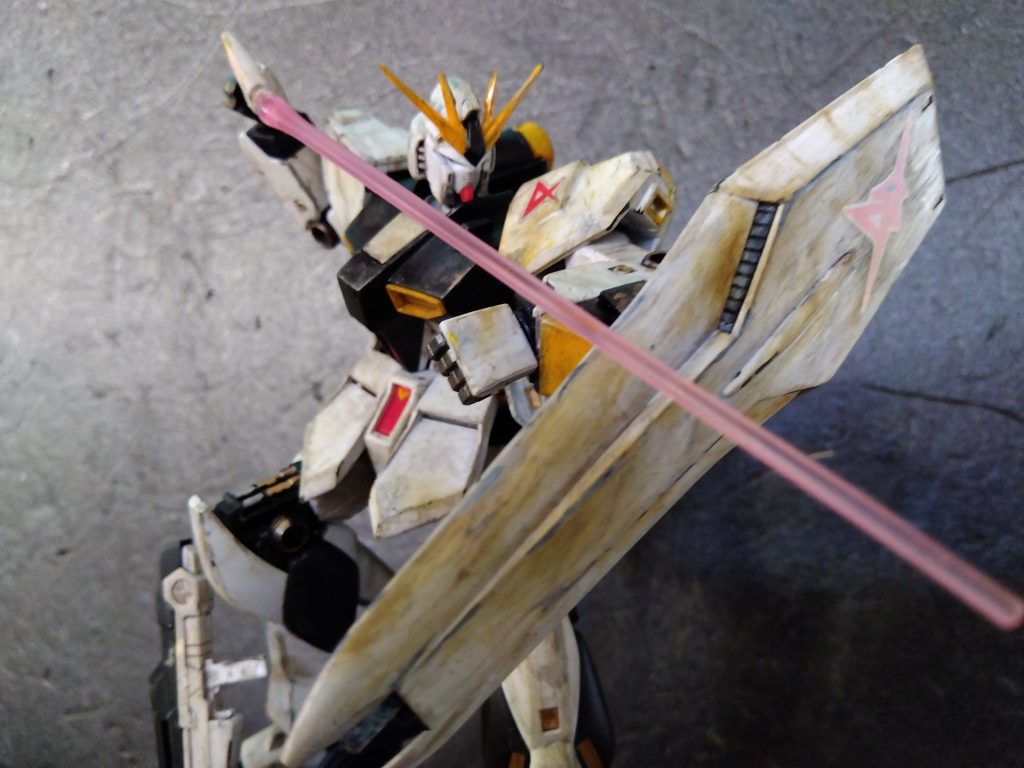 ニューガンダムエントリーグレード　戦いの最中–2枚目/制作者：スナフキン