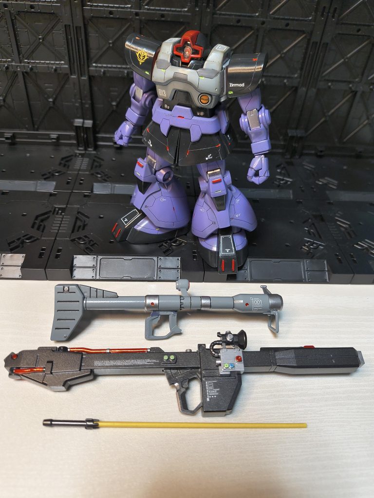 武装類です!デカールワークはノリで貼りました。いい感じです😊