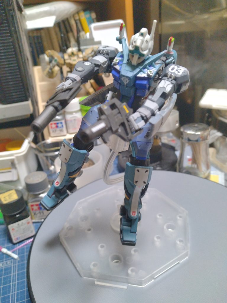 カスタムスプレーガンを多用する戦法設定としつつ作製