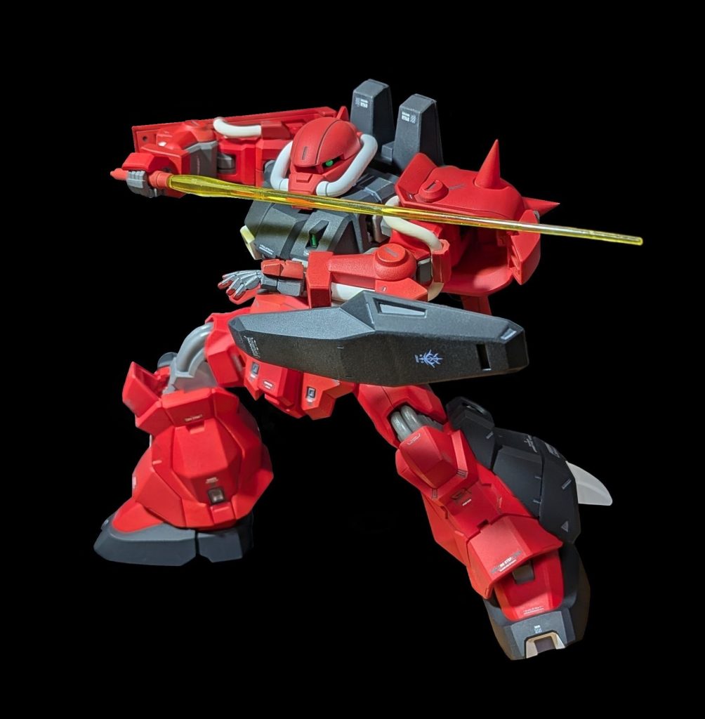 ポージング試行錯誤してたらハイザックがしなさそうなポーズになったまあかっこいいのでヨシ！