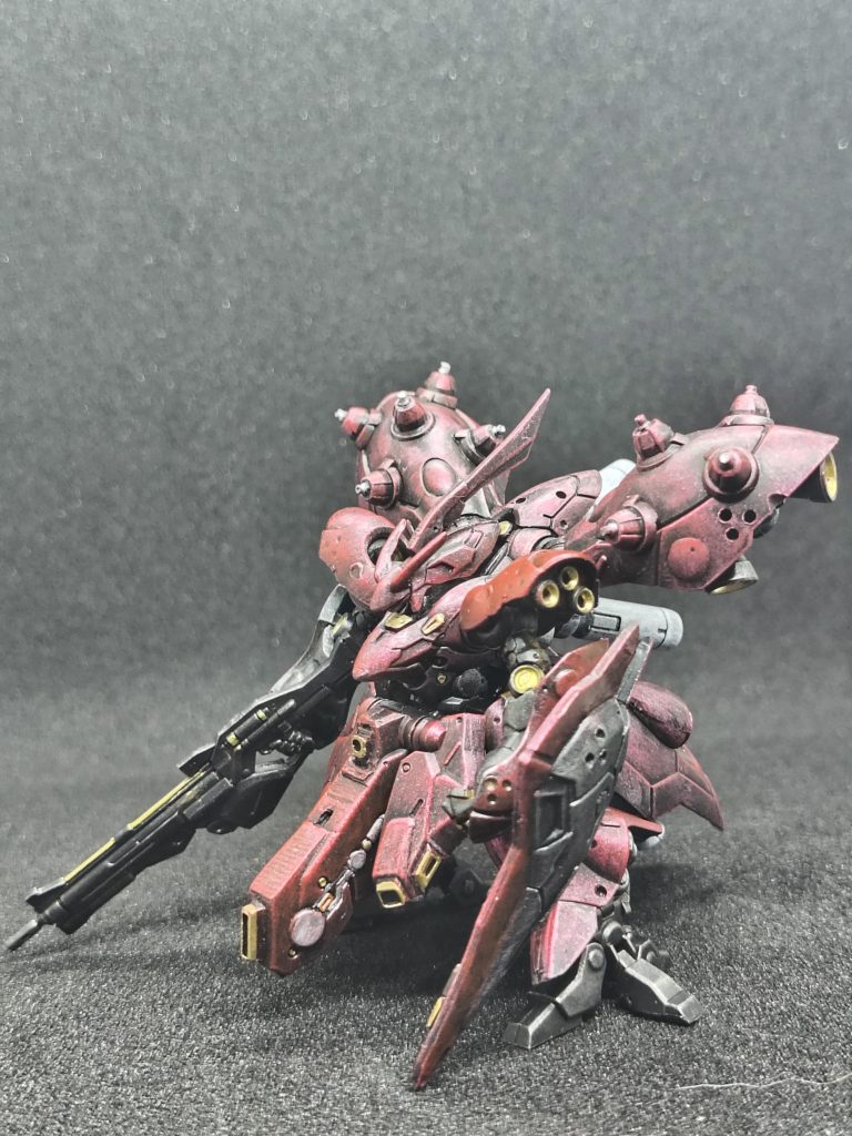 ど真ん中にガッツリくる合わせ目消しが大変でした