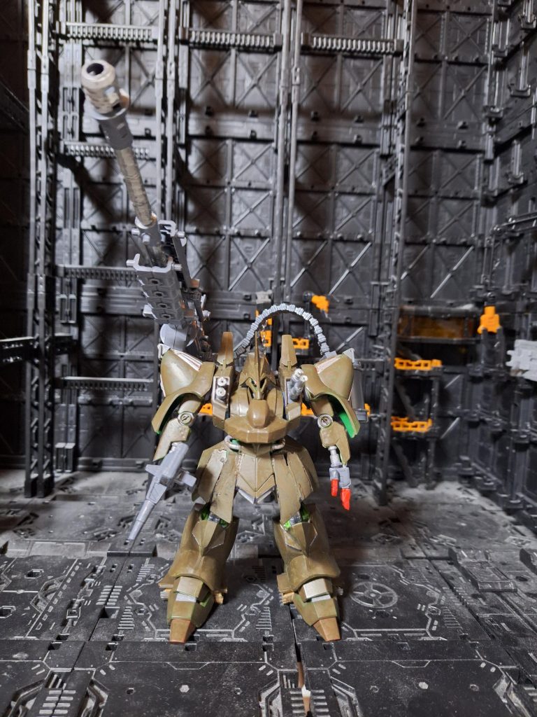 小学生の時に購入していたホビージャパンの作例で陸戦型ガルスJがあり、真似して当時作成していました。