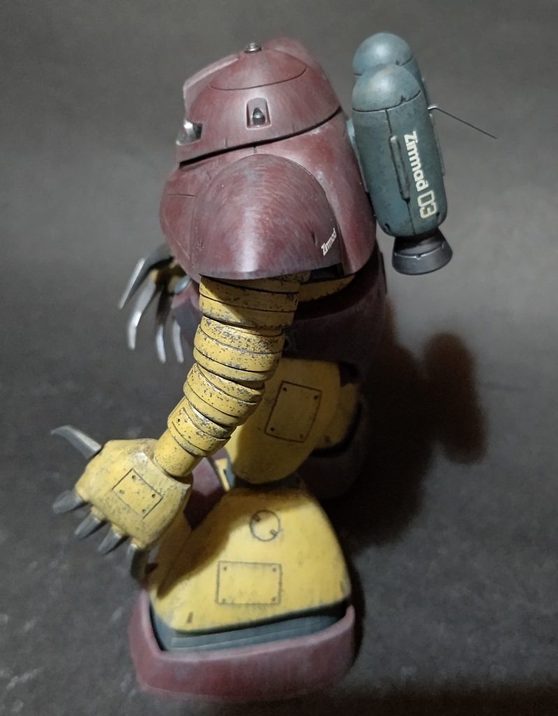 腕関節１個分延長して長めにしてます