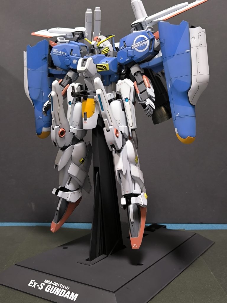 平手は他キットから流用。00シリーズのパーツ使用しています。