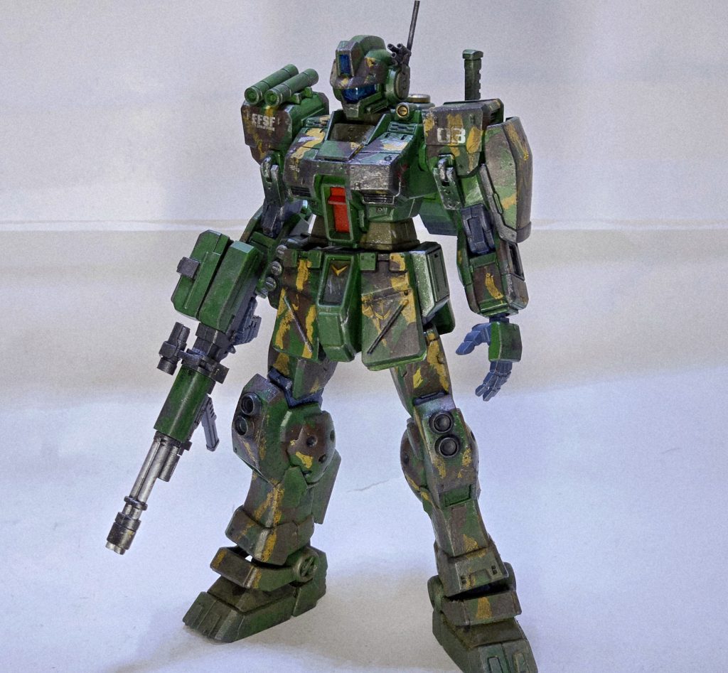 ジムスパルタン(森林迷彩ver)–2枚目/制作者：ヒレ肉