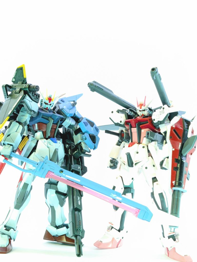 前作のルージュと飾ると色合いが綺麗です。https://gumpla.jp/hg/2333863