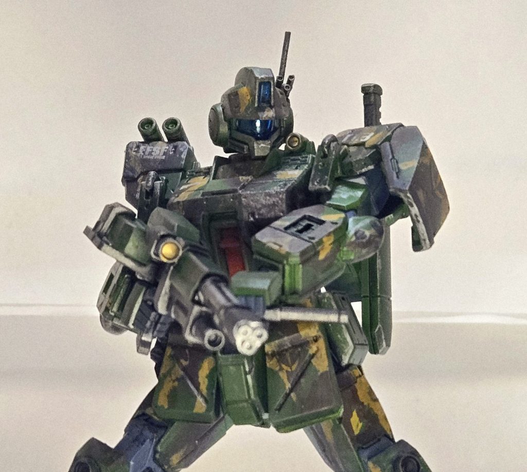 ジムスパルタン(森林迷彩ver)–4枚目/制作者：ヒレ肉