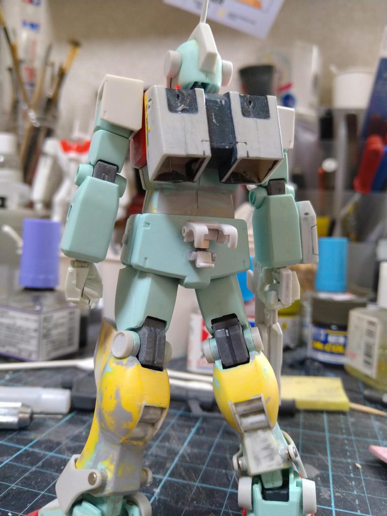 HGUCジムスナイパーカスタム–9枚目/制作者：スギ