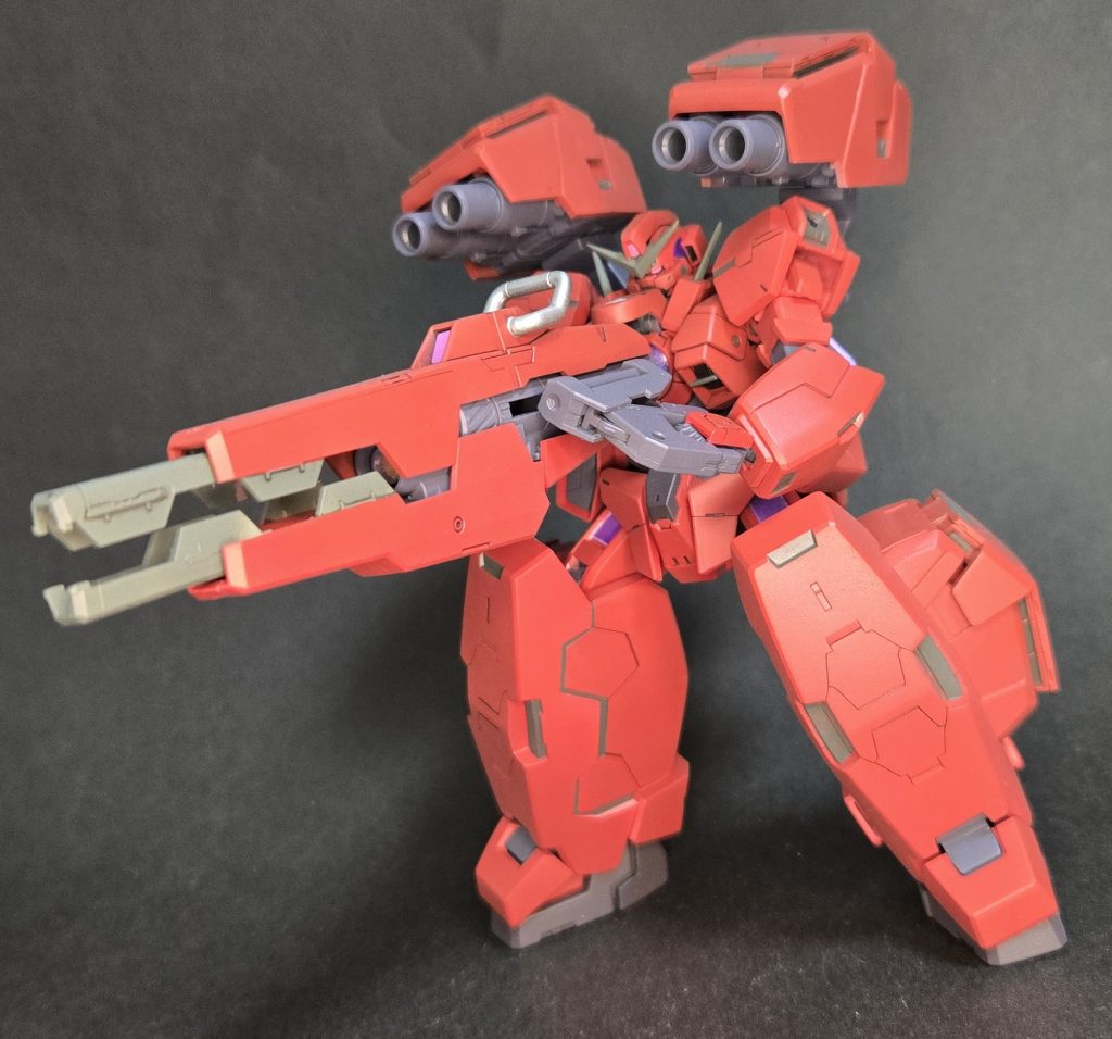 バーストモードも見えない場所も塗り分け頑張りました!