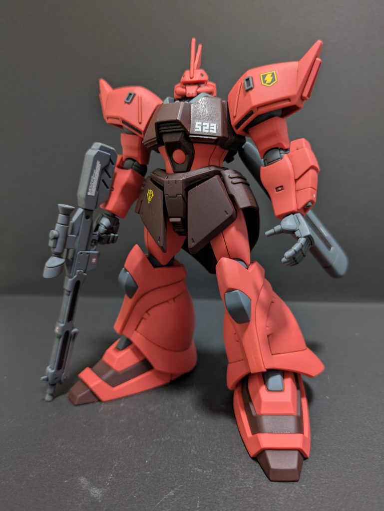 クリスマスといえばポケ戦！…ですがたまたま投稿ですwゲルググ系デザインでは1番好みかも✨️