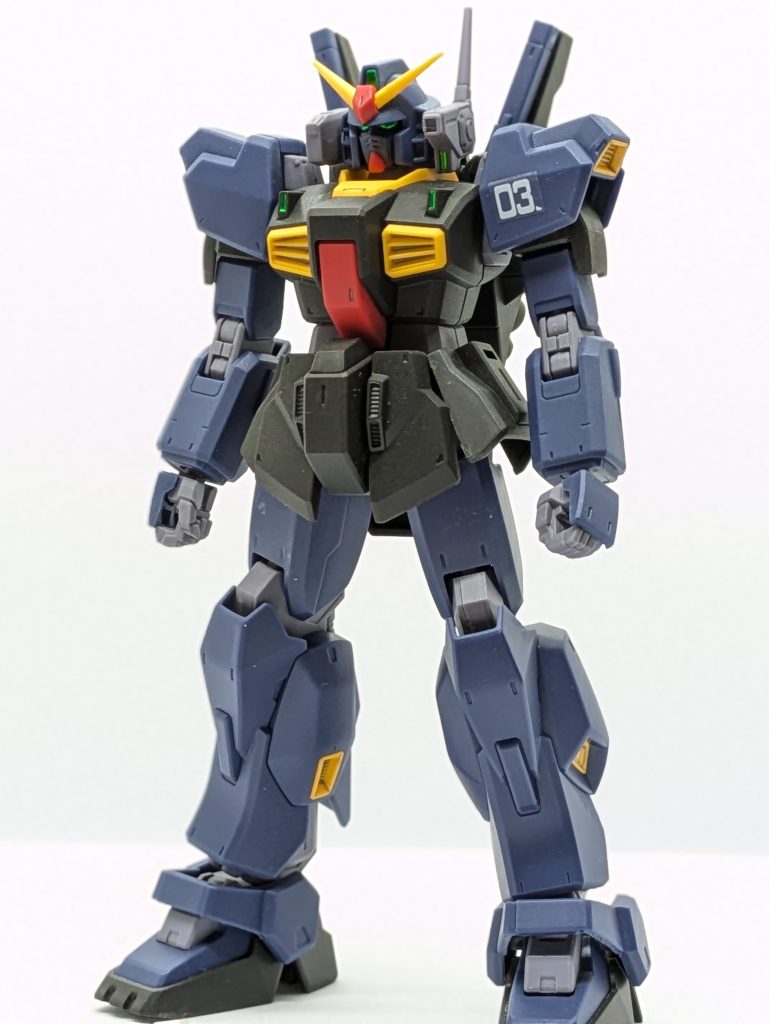 ジャンクで購入した物を手直ししました、ゲート跡が凄くて時間掛かりましたが艶消しすると何とかなりました