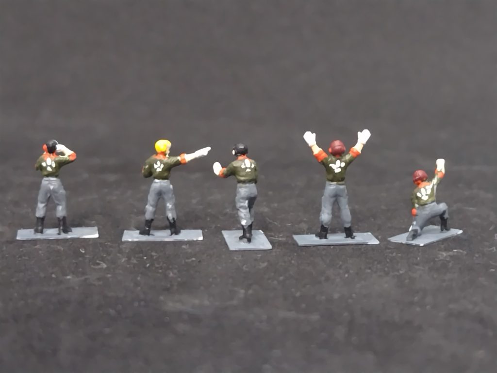 背中には鉄華団マーク