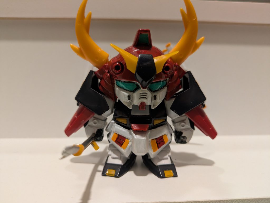 全体像。筆塗りです。刀を買わないと。。。